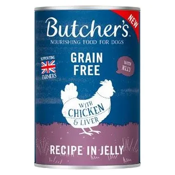 Krmivo pro psa Butcher's Dog Original kuřecí v želé konz. 400g