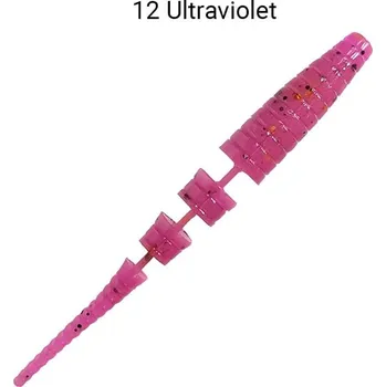 Gumová nástraha Crazy Fish Polaris 6,8cm 12 Ultraviolet Floating (8ks)