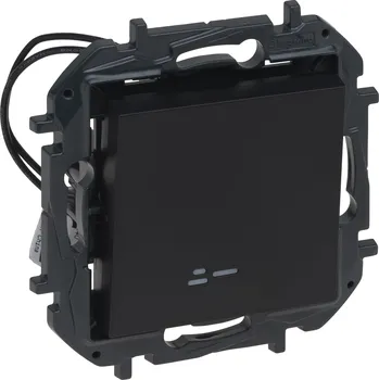 NILOÉ Step vypínač č.6 schodišťový podsvětlený barva černá Legrand 863516B