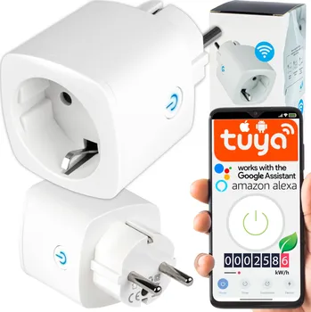 Elektrická zásuvka Chytrá WiFi zásuvka ovládaná přes Tuya V3 bílá BLOW