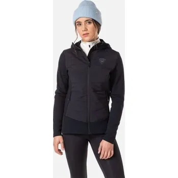 Dámská mikina Mikina Rossignol W Classique Hybrid Clim černá - XS