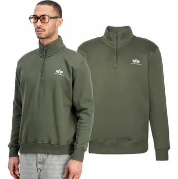 Pánská mikina Pánská Mikina Alpha Industries zelená 108308