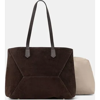 Kabelka Kožená kabelka Answear.LAB c00079.ISR hnědá 89X, vel. ONE SIZE