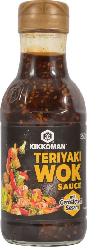 Kikkoman Teriyaki wok omáčka s pečeným sezamem, 250 ml