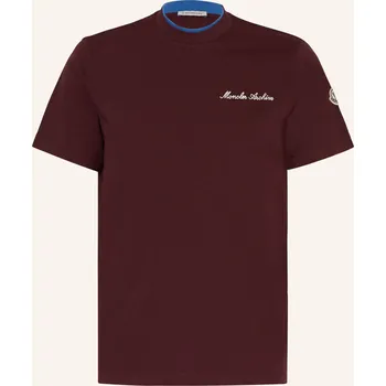 Pánské tričko Moncler Pánské Tričko, tmavě červená / tmavě modrá, XL