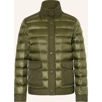 Moncler Dámská Peřová Bunda Origan, tmavě zelená, 36