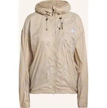 Adidas Dámská Běžecká Bunda adi365, khaki, 34