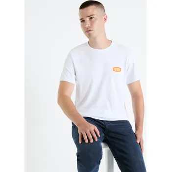 Pánské tričko Celio Tričko Fetexto - Pánské Celio bílá 2522298