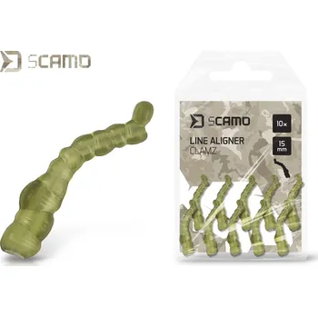 Delphin Vlasové rovnátko sCAMO CLAMZ 10ks 15mm