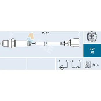 Lambda sonda Lambda sonda FAE 75649