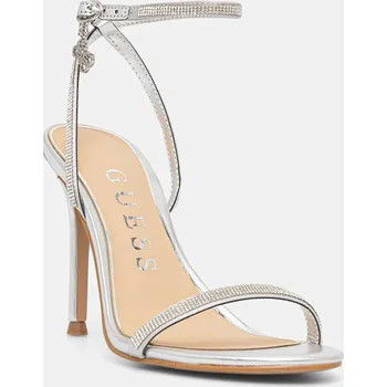Dámské sandále Sandály Guess CHARMER FLJCHR.SAT03.SILVE stříbrná SLV, EUR 35