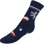 Ponožky Česká vlajka Bílá,Červená,Modrá Česká vlajka - 35-38