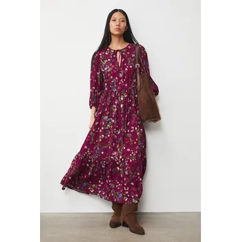 Dámské šaty Šaty Medicine RS26-SUD032 burgundské 83A, vel. XS