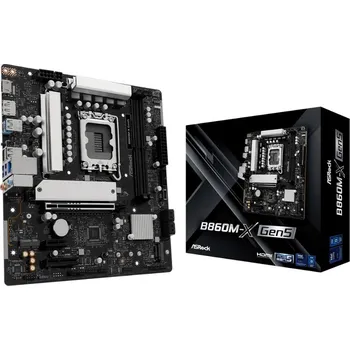 Základní deska ASRock MB Sc LGA1871 B860M-X Gen5, Intel B860, 2xDDR5, 1xDP, 1xHDMI, mATX