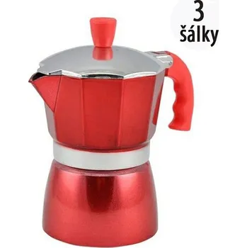 Kávovar Perfect Home 10059 Moka kávovar na přípravu espressa, 3 Šálky