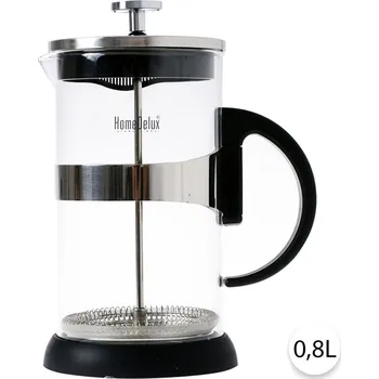 Konvice na čaj HomeDelux HOMEDELUX, HD12165 French Press 0,80 l, Susan