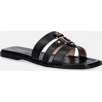 Dámské pantofle Kožené pantofle Twinset 261TCP038.00006 černá 99X, EUR 37