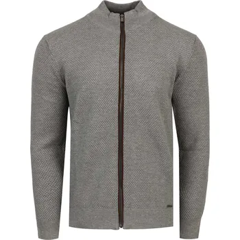 Pánská móda FERATT Pánský svetr QUINN šedý Velikost: S