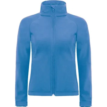 Pánská softshellová bunda B&C | Hooded Softshell /women azure XL Bunda (softshellová) - dámská