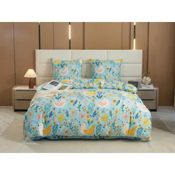 Povlečení Povlečení z mikrovlákna SPRING TWEET barevné Rozměr povlečení: 2 ks 70 x 90 cm | 200 x 220 cm, 140x200 / 70x90 cm, 200x220 + 2 polštáře 70x90 cm