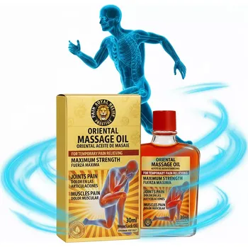 Masážní přípravek Orientální masážní olej proti bolesti svalů a kloubů - 30 ml