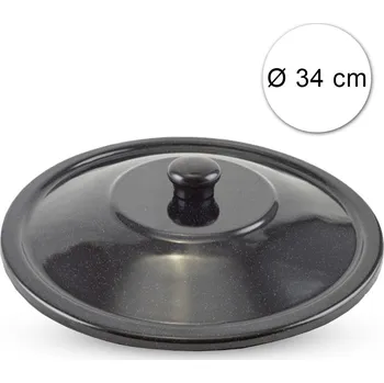 Perfect Home 28356 Poklice na kotlík smaltovaná, 34cm