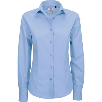 Dámská halenka B&C | Smart LSL /women business blue S Halenka