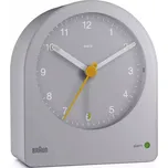 Budík Braun šedý 8,6 cm