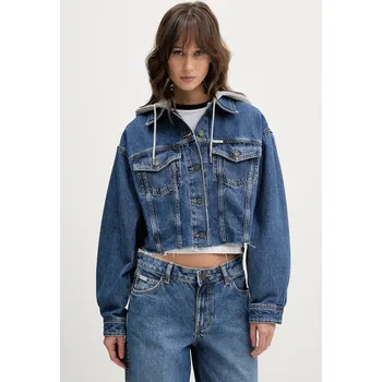 Dámská bunda Džínová bunda Guess Jeans W6RN11.D5R2C modrá 55X, vel. L