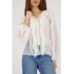 Halenka Monari 410315 bílá s volánky Velikost: 42