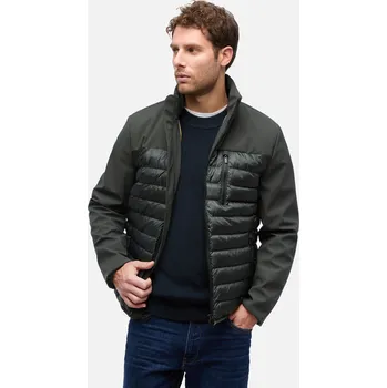 Šedá pánská bunda Geox Spherica - Pánské GEOX černá | kaki 3427823