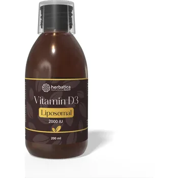 Lipozomální vitamín D3 2000 IU – 200 ml – Herbatica