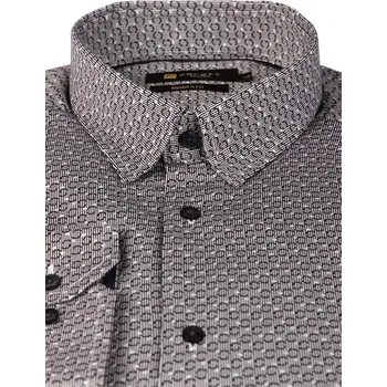 Pánská móda FERATT Košile FABIO 08 MODERN šedá Velikost: S
