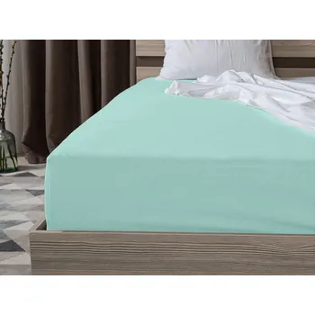 Prostěradlo Jersey prostěradlo EXCLUSIVE mentolové 140 x 200 cm