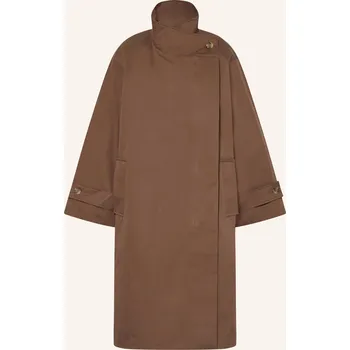 Dámský blejzr Lollys Laundry Trenchcoat Russill, tmavě hnědá