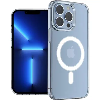 Pouzdro na mobilní telefon Techsuit MagSafe Pro iPhone 13 Pro Průhledný