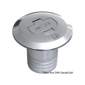 Palivová nádrž Hrdlo nádrže DIESEL 50 - rovné