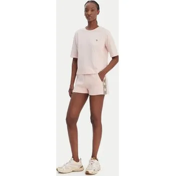 Pánské tričko Guess T-Shirt V4BI21 I3Z14 Růžová Relaxed Fit XXS