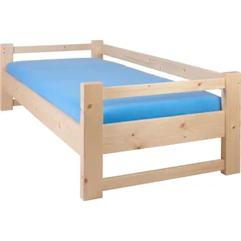 Dětská postel Smrková postel Lucas 90x200 Rozměr: 90x200, Moření: Smrk přírodní