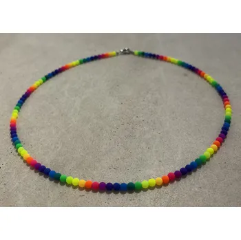 Náhrdelník Náhrdelník UV duhový - KUBUdesign