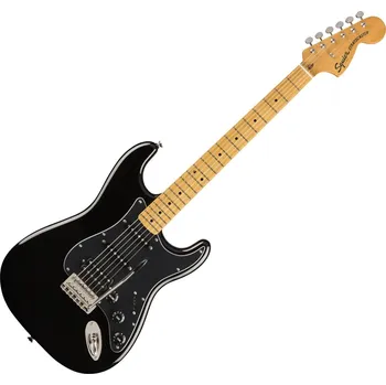 Elektrická kytara Fender Squier Classic Vibe '70s Stratocaster HSS MN Black Elektrická kytara (Jako nové)