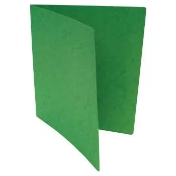 Prešpánové desky bez chlopní HIT Office - A4, tmavé zelené, 20 ks