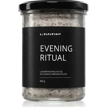 Kosmetika Almara Soap Bath Salt relaxační sůl do koupele s vůní Evening Ritual 450 g