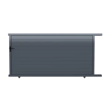 Posuvná brána, hliníková 4000 x 1862 mm