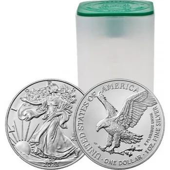 Sběratelství Tuba 20 x stříbrná mince 1 Oz American Eagle