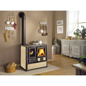 Krbová kamna La Nordica Rosa Sinistra Reverse (levá) - Liberty panna (sl. kost)