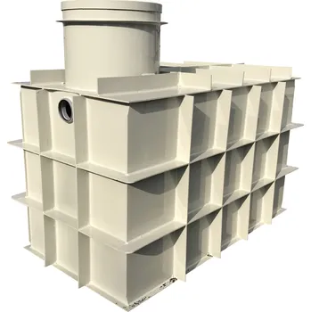 nádrž BAZENY KRALIK s.r.o. Akumulační retenční nádrž samonosná hranatá 9000 l