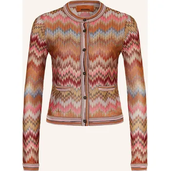 Dámský svetr Missoni Dámský Svetr, koňaková / růžová / tmavě červená, 36