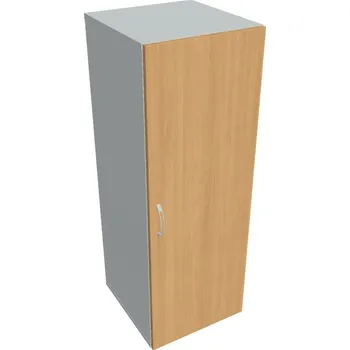 Policová skříň Skříň dveřová D 3 40 01 - BUK , ŠEDÁ