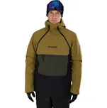 Pánská lyžařská bunda anorak FUNDANGO-Hydra ECO Anorak-585- moor Zelená S